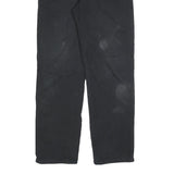 DICKIES Mens Regular Fit Black Denim Jeans W32 L32 Workwear Style Zip Closure