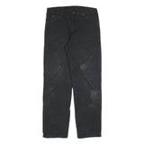 DICKIES Mens Regular Fit Black Denim Jeans W32 L32 Workwear Style Zip Closure
