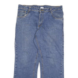 RONLY Mens Regular Fit Blue Denim Jeans W38 L32 Classic Zip Closure Casual