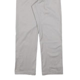 DICKIES Mens Cotton Blend Grey Relaxed Straight Trousers W32 L32 Workwear