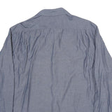 NAUTICA Mens Blue Shirt L Cotton Long Sleeve Casual Button Down Collar