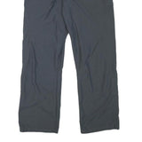 TREVOLUTION Mens Polyester Blend Regular Fit Black Trousers W34 L28 Outdoor