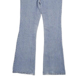BEAUTIFUL SISTER Womens Slim Flared Denim Light Blue Jeans W26 L29 Stylish