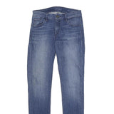 GUESS Womens Slim Blue Denim Jeans Cotton Blend Zip W26 L32 Skinny Fit Stylish