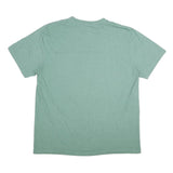 DICKIES Mens Green T-Shirt 2XL Short Sleeve Crew Neck Pocket Plain Cotton Blend