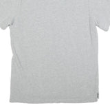 NIKE Mens Grey Short Sleeve Plain Polo Shirt M Cotton Casual Sportswear