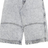 RWF Womens Shorts Blue Casual Regular Fit XXS W24 Cotton Blend Relaxed