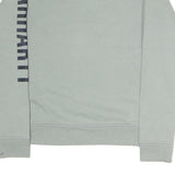 CARHARTT Womens Grey Sweatshirt Crew Neck M Logo Print Casual Pullover