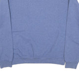 JERZEES Mens Blue Niagara Falls Crew Neck S Cotton Blend Graphic Sweatshirt