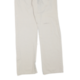 CALVIN KLEIN JEANS Mens Regular Fit Beige Denim Jeans W32 L32 Casual Zip Cotton