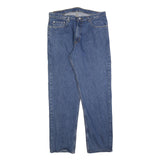 RALPH LAUREN POLO JEANS COMPANY Mens Blue Relaxed Straight Denim W36 L34 Cotton