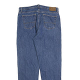 RALPH LAUREN POLO JEANS COMPANY Mens Blue Relaxed Straight Denim W36 L34 Cotton