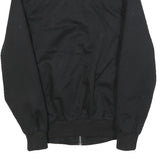 HARRINGTON Mens Black Classic Jacket XS Cotton Blend Zip Plain Casual Outerwear