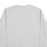 CHAMPION Mens Grey Crew Neck M Cotton Blend Pullover Sweatshirt