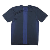 NIKE Mens Blue & Navy Graphic T-Shirt M Short Sleeve Crew Neck Sports Activewear