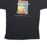 MURINA Mens Black Alcatraz Island Graphic T-Shirt XL Short Sleeve Crew Neck