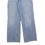 CARHARTT Womens Relaxed Jeans Blue Denim W26 L26 Classic Cotton Blend Zip