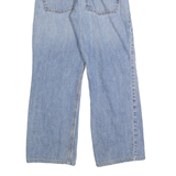 CARHARTT Womens Relaxed Jeans Blue Denim W26 L26 Classic Cotton Blend Zip