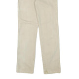 WRANGLER Mens Jeans Beige Regular Straight Denim Light W25 L33 Cotton Blend Zip