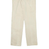 WRANGLER Mens Jeans Beige Regular Straight Denim Light W25 L33 Cotton Blend Zip