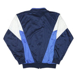 FRANK SHORTER Mens Navy & Blue Sports Jacket XL Polyester Blend Zip Track Top