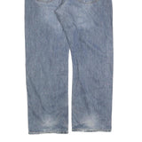 CARHARTT Mens Relaxed Jeans Blue Denim W42 L34 Cotton Blend Zip Casual Workwear