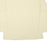 WOMEN Mens Cream Sweatshirt Crew Neck XL Cotton Blend Casual Comfortable