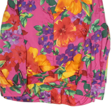 JONES NEW YORK Womens Pink Floral Shirt Long Sleeve Collared M Cotton