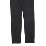 LEVI'S 502 Mens Jeans Black Slim Skinny Denim Medium W30 L32 Stylish Zip