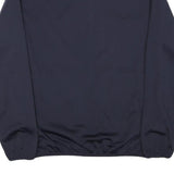 PUMA Mens Navy Blue Sports Jacket M Polyester Blend Zip Plain Athletic