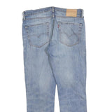 LEVI'S 511 Slim Mens Jeans Blue Cotton Denim Light W36 L30 Stylish Faded