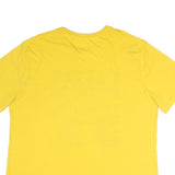 NBA Mens Yellow Los Angeles Lakers Basketball T-Shirt 2XL Short Sleeve Crew Neck