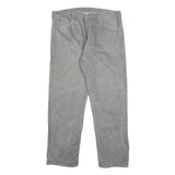 LEVI'S 501XX Mens Jeans Grey Regular Straight Denim Medium W38 L32 Classic Fit