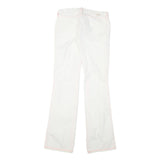 DIESEL Womens Regular Fit White Jeans Cotton Blend Zip W29 L33 Classic Stylish