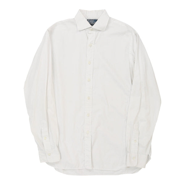 Vintage white Polo Ralph Lauren Shirt - mens x-large