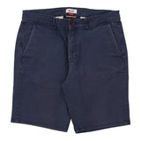 Vintage navy Tommy Hilfiger Chino Shorts - mens 36" waist