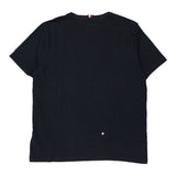 Vintage black Tommy Hilfiger T-Shirt - mens x-large