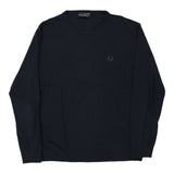 Vintage navy Fred Perry Jumper - mens xx-large