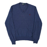Vintage blue Ralph Lauren Jumper - mens medium