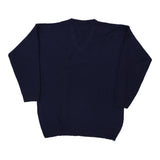 Vintage navy Lacoste Jumper - mens x-large