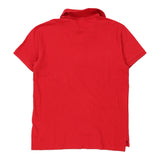 Vintage red Ralph Lauren Polo Shirt - mens medium
