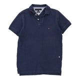 Vintage navy Tommy Hilfiger Polo Shirt - mens small