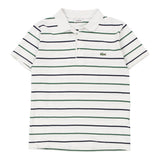 Vintage white Lacoste Polo Shirt - mens small
