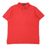 Vintage red Ralph Lauren Polo Shirt - mens large