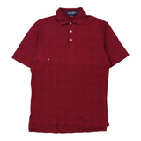 Vintage burgundy Polo Golf Polo Shirt - mens small