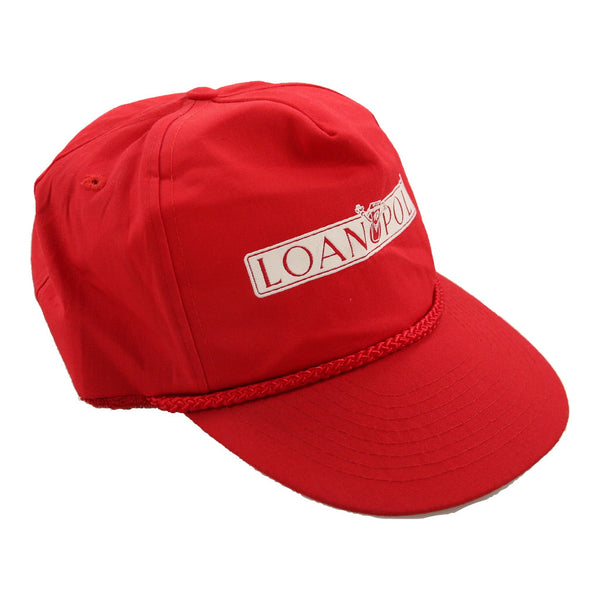 Vintage red Loan Poly Mohr'S Cap - mens no size