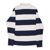 Vintage block colour Ralph Lauren Long Sleeve Polo Shirt - mens x-large