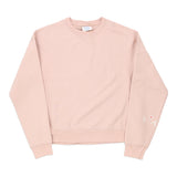 Reverse Weave Champion Sweatshirt - Medium Pink Cotton Blend