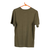 Vintage khaki Nike T-Shirt - mens medium