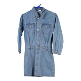 Vintage blue Age 13-14 Unbranded Denim Dress - girls x-large
